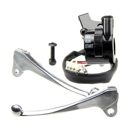 SUNQIAO PW50 Throttle Housing, Brake Levers, Throttle Ignition Switch for Yamaha PW50 PY50 Y-Zinger 50 Kid Bikes