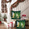 Miaikoe Christmas Cushion Covers 40 x 40 cm Set of