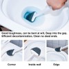 Sellemer Toilet Brush and Holder Set for Bathroom, Flexible Toilet