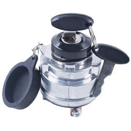 NETYANPI 5-Terminal Ignition Switch 72098283 72102514 with Key Cap Compatible with Allis Chalmers Tractor 5015 5020 5030 6140 for Deutz 5215 for Ford 1000 for Massey Ferguson 205 for Shibaura SD1540