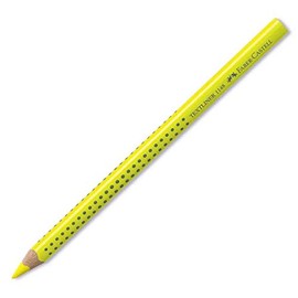 Faber-Castell Grip Textliner Dry Dry Highlighter Pack of 3 Extra Thick Soft and Bright Lead with a Diameter of Approx. 5.4 mm Yellow