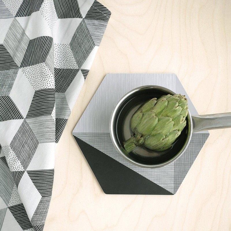 By May baimei Pot Coasters (Segment)