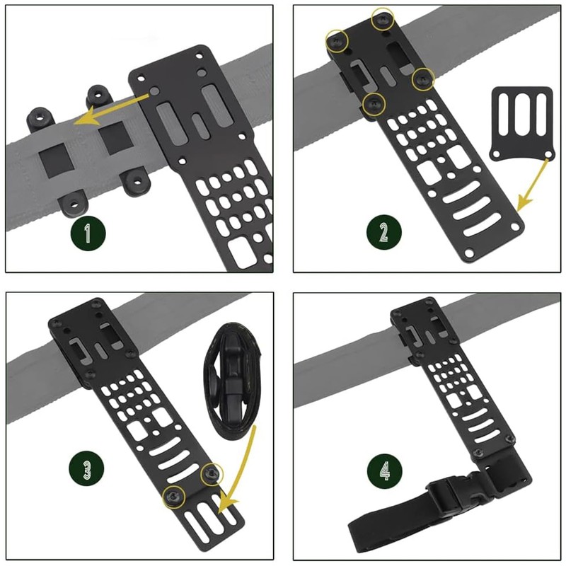 Tactical Modular Holster Adapter with QLS kit with Adjustable Drop