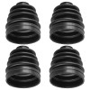 Caltric 2 Rear Axle Inner Outer CV Boot Kit for
