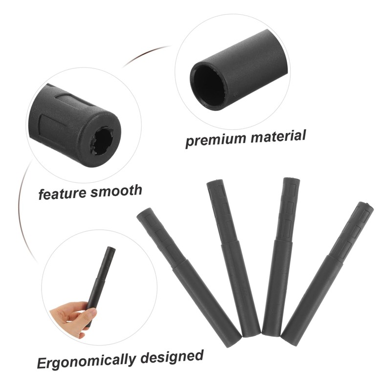 Mikinona 4pcs Golf Club Extension Rods Carbon Fiber Golf Shaft