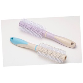 Beavorty Hair Comb for Curly Hair Straw Material Roller Comb Ideal for Styling and Maintenance