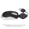 Yoidesu Mini Mouse, Mouse Portátil Ratón de Computadora con Cable