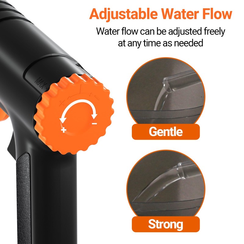 132GPH Manual Aquarium Gravel Cleaner, Fish Tank Siphon Vacuum Cleaner