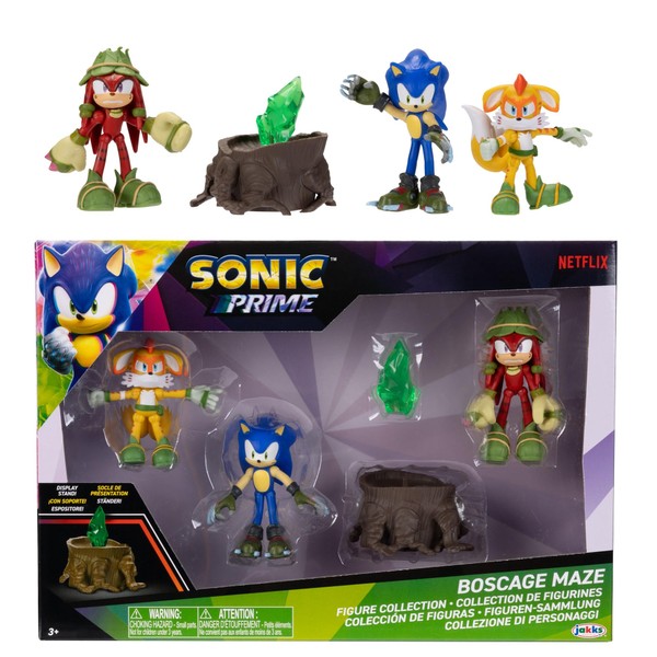 JAKKS Pacific – Sonic Prime – Multipack de Figuras de