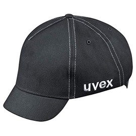 Uvex U-Cap Sport Mesh Bump Cap - Short Peak - Black - 55-59 cm 55-59 cm