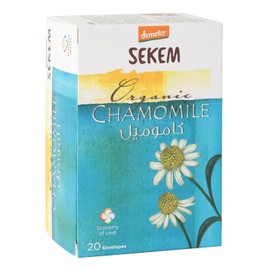 SEKEM Organic Herbal Tea Decaffeine/Decaffeinated Tea (Egypt) Organic JAS Tea Bags (Chamomile (20 Packs)