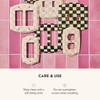 MACKENZIE-CHILDS Enamel Switch Plate, Light-Switch Cover, Single Rocker, Pink-and-White Rosy