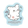 Hanamaru Ghost [Die Cut Sticker] Sticker/RUNRUN Sanrio
