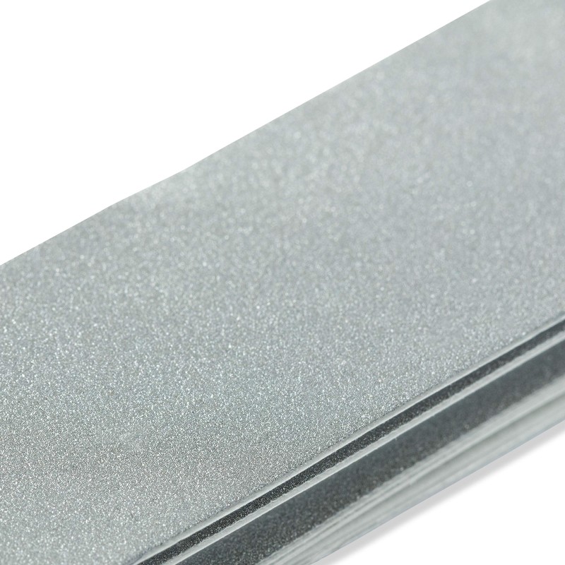 Prym Reflex-Band 20 mm selbstklebend, 65% PES 35% CO, silberfarbig