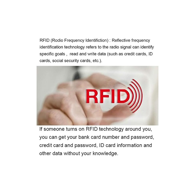 XTRAFAST 20 x RFID Protective Cases RFID NFC for Credit