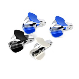 Staple Remover, Extra Wide Finger Grip, Steel Jaws for Home, Office, School, Desk Accessories, Gift, Random Colors, 4 Pieces