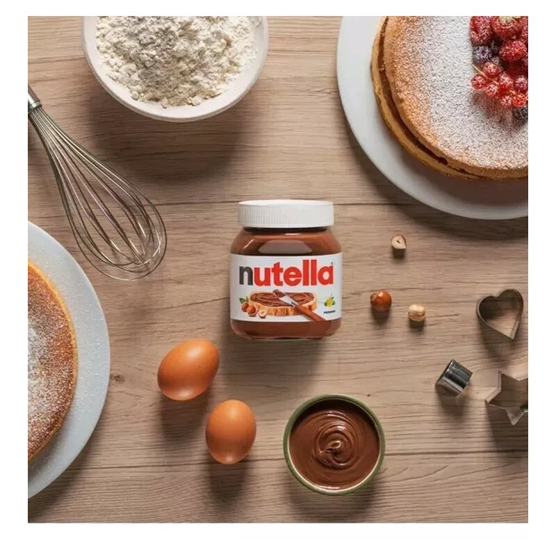 Nutella Hazelnut Rich Creamy Spread with Cocoa 2 Jars 33.5