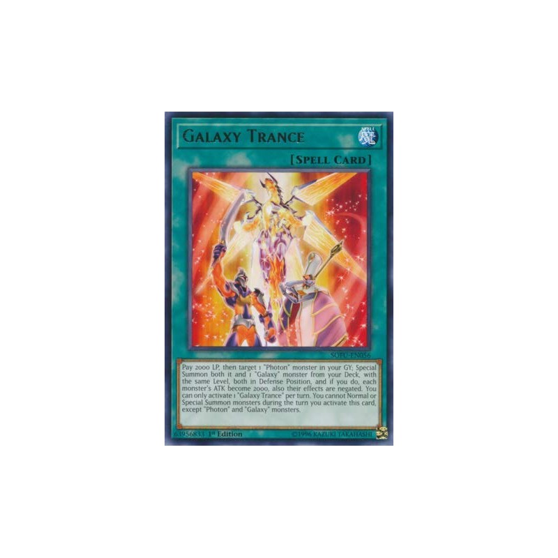 Yu-Gi-Oh! - Galaxy Trance - SOFU-EN056 - Rare - 1st