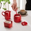 Kook Sugar and Creamer Set, 3 Piece, Pitcher, Sugar Bowl