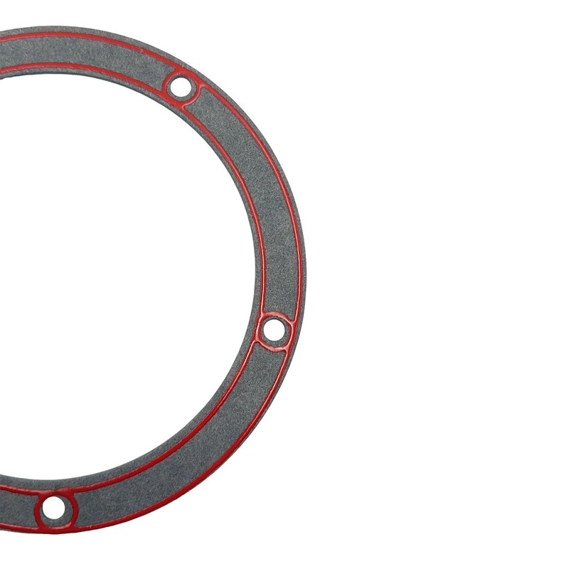 2PCS 5 Holes Twin Cam Derby Cover Gasket Compatible with