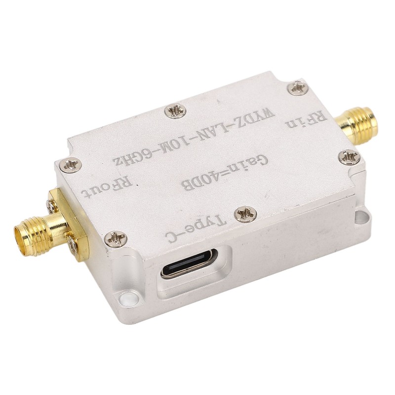 Low Noise Amplifier 40DB Gain 10M To 6GHz Precise Transmission
