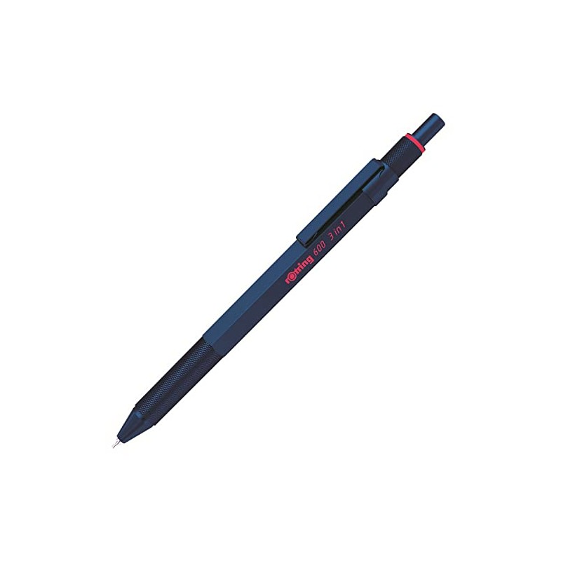 rOtring 2159367 Rottling Multifunction Pen 600 Iron Blue 3 in