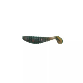 FlipFlop N'Socks 2" Paddle Tail Perch Baits Soft Plastic Hand Poured in USA - 2" Mini-Swimbait - MORF