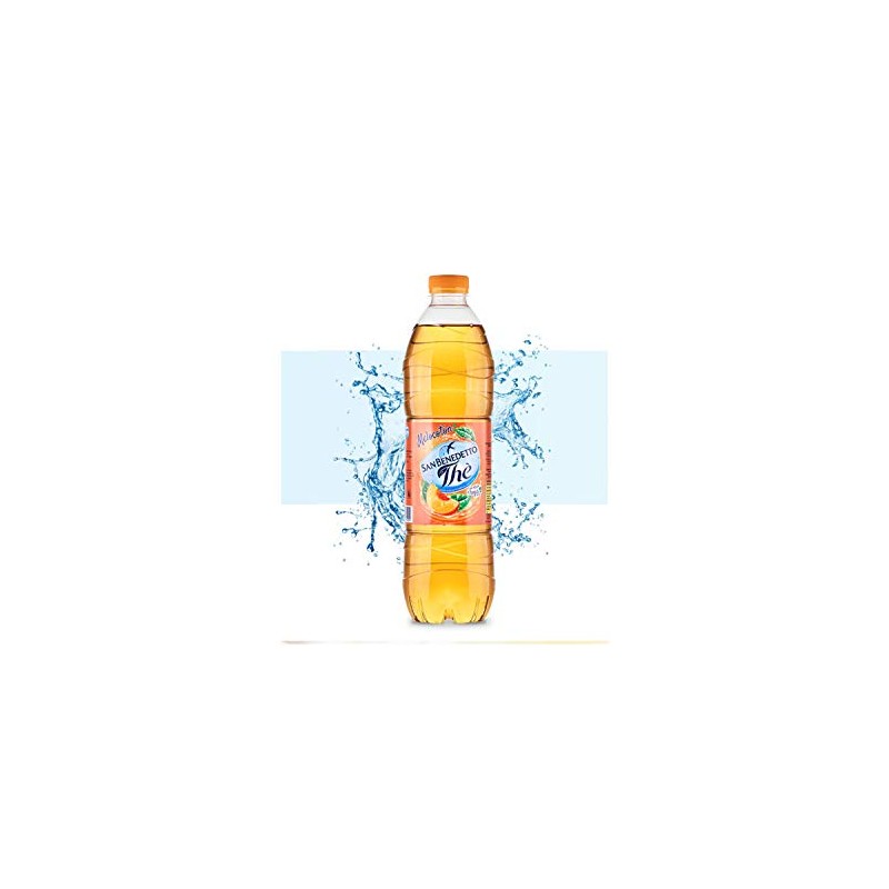 San Benedetto Té helado de melocotón, bebida embotellada, producto italiano,