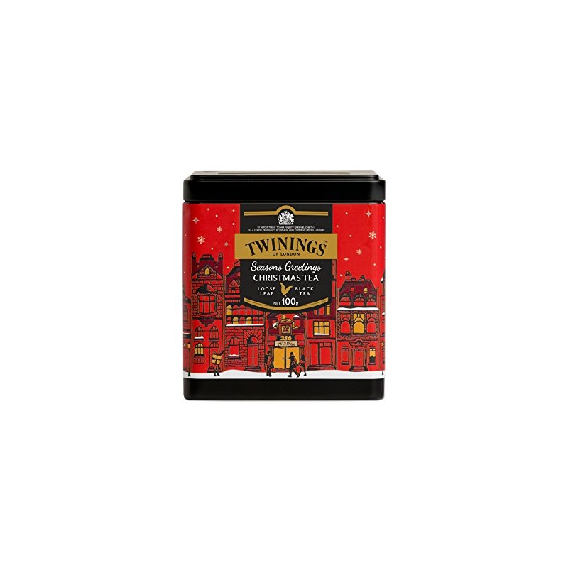 Twinings Christmas Tea Loose Tea Caddy, 100 g