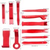 Kitbest Pack of 14 Car Disassembly Tools, Car Trim Wedges