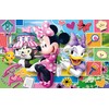 Clementoni 07615 07615-Supercolor Minnie Helpers 2 x 20pc + 2X