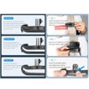 Insta360 X4/ONE X3/ONE X2/Ace Pro/Gopro Series 360 Rotating Backpack Clip