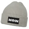 Neverless® Men's Beanie Winter Hat Patch Moin Nordic Print Knitted