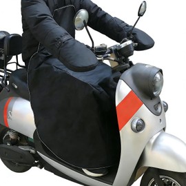 Cokomono Leg Protection Scooter, Moisture Protection for Scooter, Universal Weather Protection Rain Cover Winter for Scooter Riders, Black