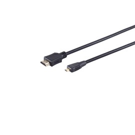 S-Conn HDMI – Micro-HDMI 1 m – HDMI Cables (1 m, HDMI, Micro-HDMI)