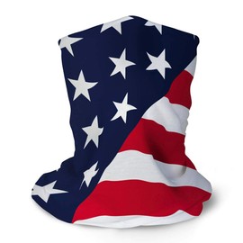 Gone For a Run RokBAND Multi-Functional Sports Headband (Long) and Neck Gaiter | USA Flag