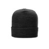 Richardson’s Unisex 137 Heathered Beanie with Cuff, Heather Black, One