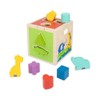 Tooky Toy TH442 Wooden Animal Shape Sorter