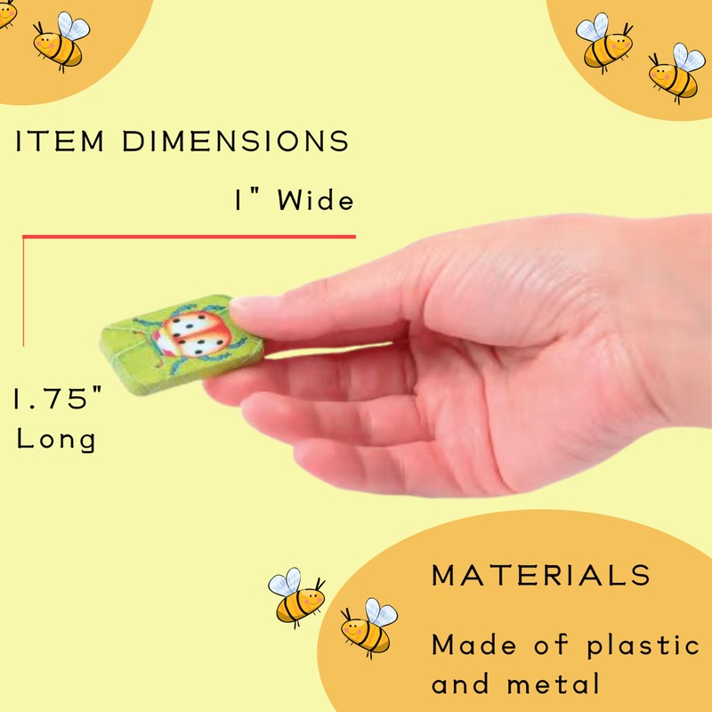 U. S. Toy Bug Clickers, Sturdy Metal/Plastic Noise Makers, Assorted