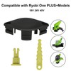 Bladed Trimmer Head for Ryobi ACFHRL2 Polycarbonate 18V 24V Strimmers
