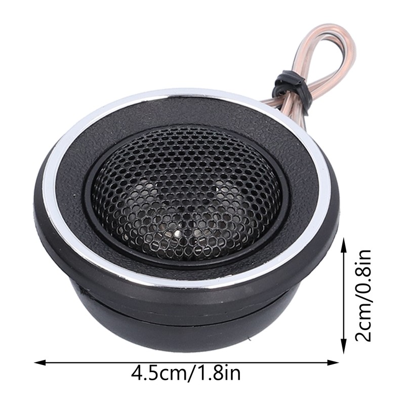 2pcs Dome Tweeter Speaker 150W High Efficiency Clear Sound Loudspeaker