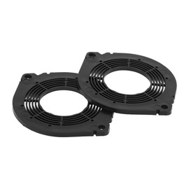 TUCKBOLD Speaker Spacer Ring Midrange Speaker Spacer Adapter for Honda Waterproof Speaker Subwoofer Mounting Spacer Bracket Ring Black 2 Pcs
