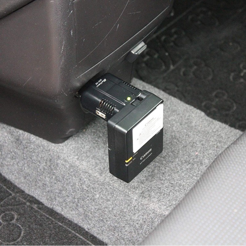 Meltec SIV-15 Car Inverter, 2-Way (USB & Outlet), 12 V,