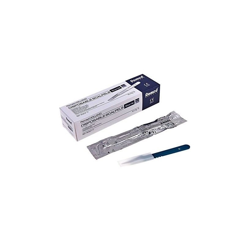 Romed Disposable Scalpels Size 11 pack of 10
