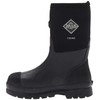 Muck Boot Chore Classic Men's Rubber Work Boot (10, Black)
