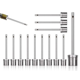 KAPSING 12 needles for inflating balls, ball pump needles, used in football, basketball, rugby etc.