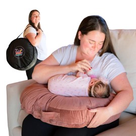 Attention! The New Kid on The Block! The One Z Pillow w/Integrated Nursing Cover That can Tuck Away! and a Free Travel Bag! Created by a mom with All Luxury Materials on The Market!