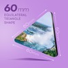 1x Triangle MDF Magnet 6cm - Niagara Falls Aerial Canada