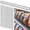 Retail Gondola Shelf Front Wire Fence Guardrail 48" X 3",
