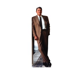 Cardboard People President Ronald Reagan Life Size Cardboard Cutout Standup